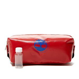 Timberland Tarp Tree Travel Kit TOILETRY Bag Red